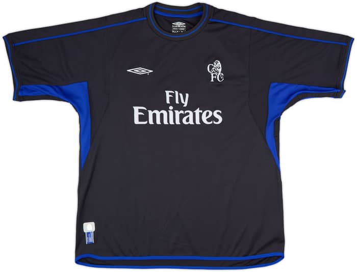 2002-04 Chelsea Away Shirt Zola #25 - 10/10 - (XXL)