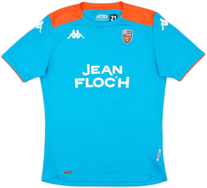 2020-21 Lorient Kappa Player Issue Training Shirt #21 - 8/10 - (L)