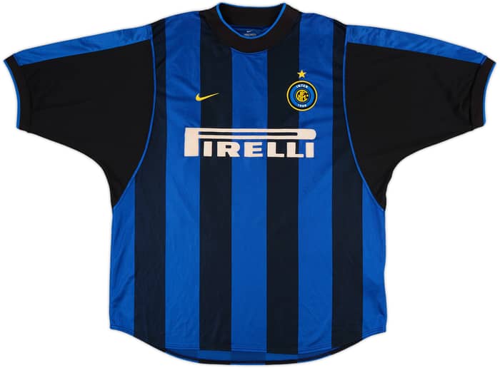 2000-01 Inter Milan Home Shirt Ronaldo #9 - 6/10 - (XL)