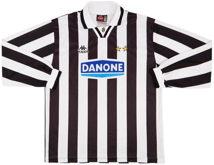 1994-95 Juventus Home L/S Shirt - 5/10 - (XL)