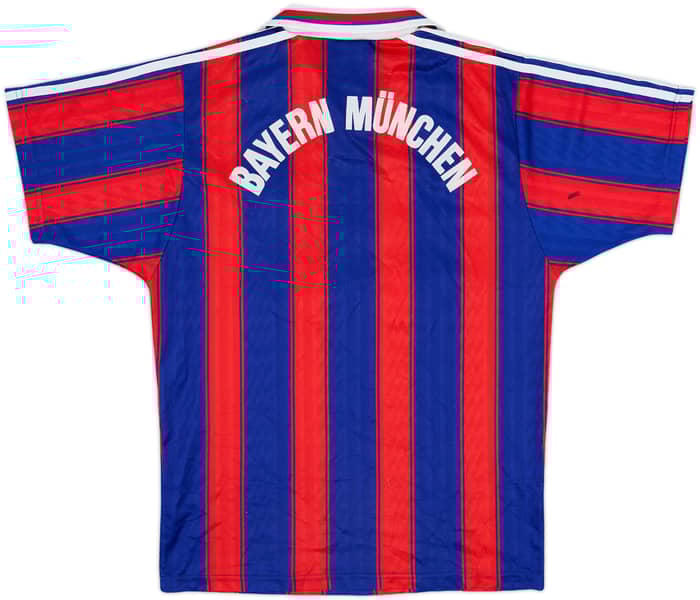 1995-97 Bayern Munich Signed Home Shirt - 4/10 - (S)