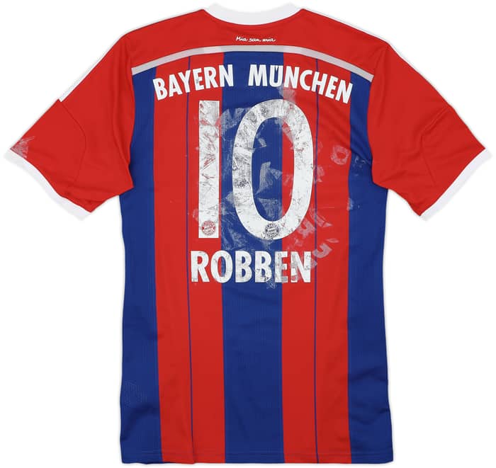 2014-15 Bayern Munich Home Shirt Robben #10 - 4/10 - (M)