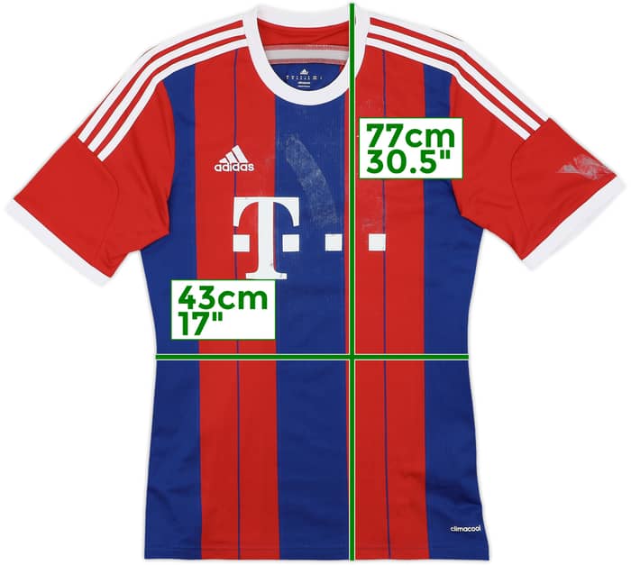 2014-15 Bayern Munich Home Shirt Robben #10 - 4/10 - (M)