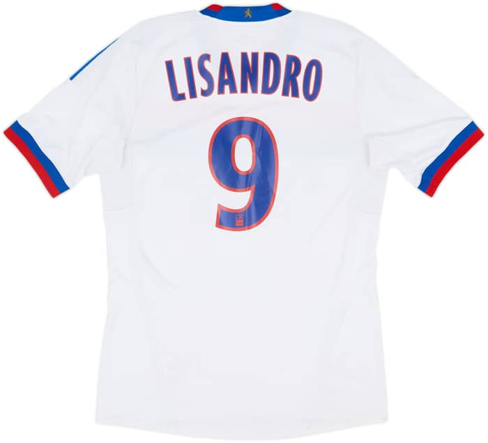 2011-12 Lyon Home Shirt Lisandro #9 - 5/10 - (M)