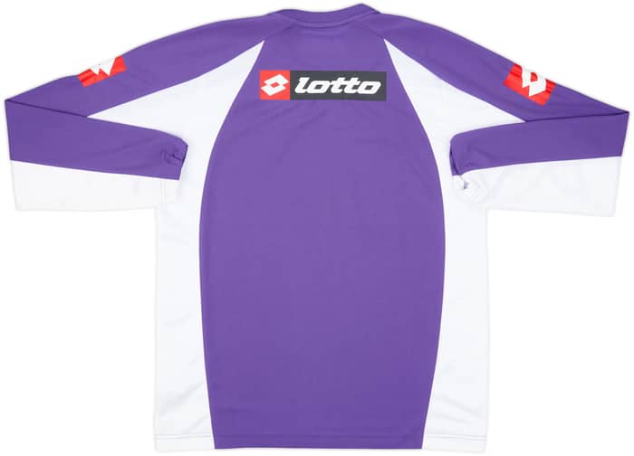 2008-09 Fiorentina Player Issue Lotto Sweat Top #77 - 8/10 - (L)