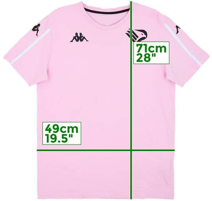 2022-23 Palermo Kappa Training/Leisure Tee - 7/10 - (M)