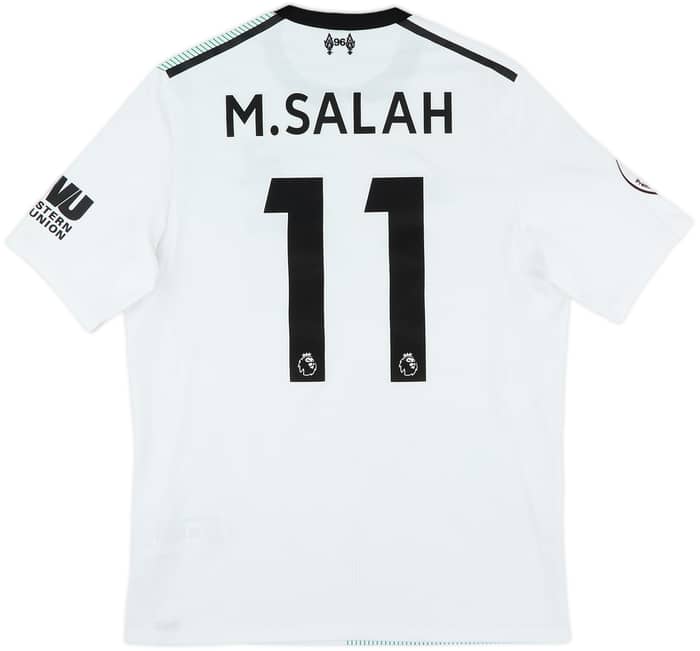 2017-18 Liverpool Away Shirt M.Salah #11 - 6/10 - (S)