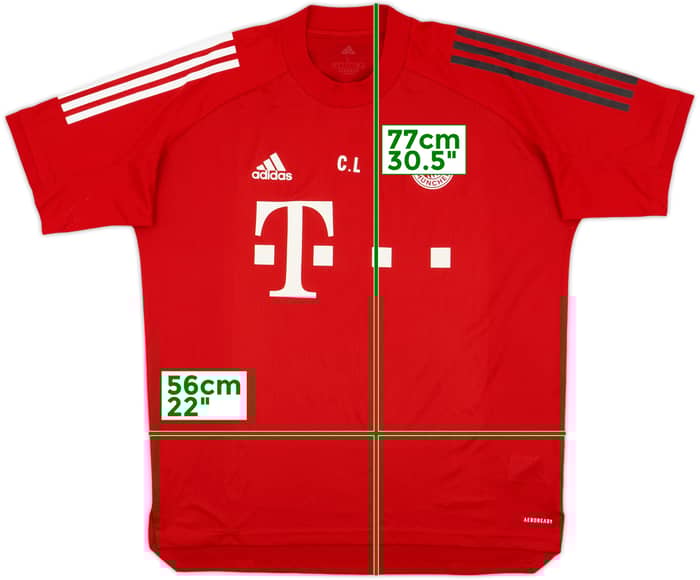 2020-21 Bayern Munich adidas Staff Issue Training Shirt C.L - 9/10 - (L)
