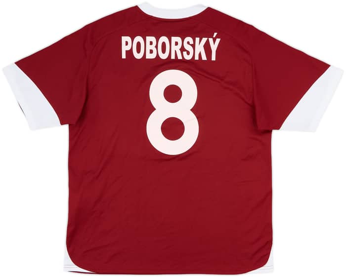 2005-06 Sparta Prague Home Shirt Poborsky #8 - 8/10 - (L)