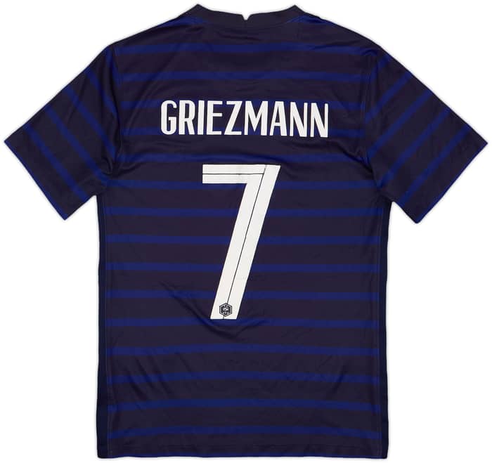 2020-21 France Home Shirt Griezmann #7 - 6/10 - (S)