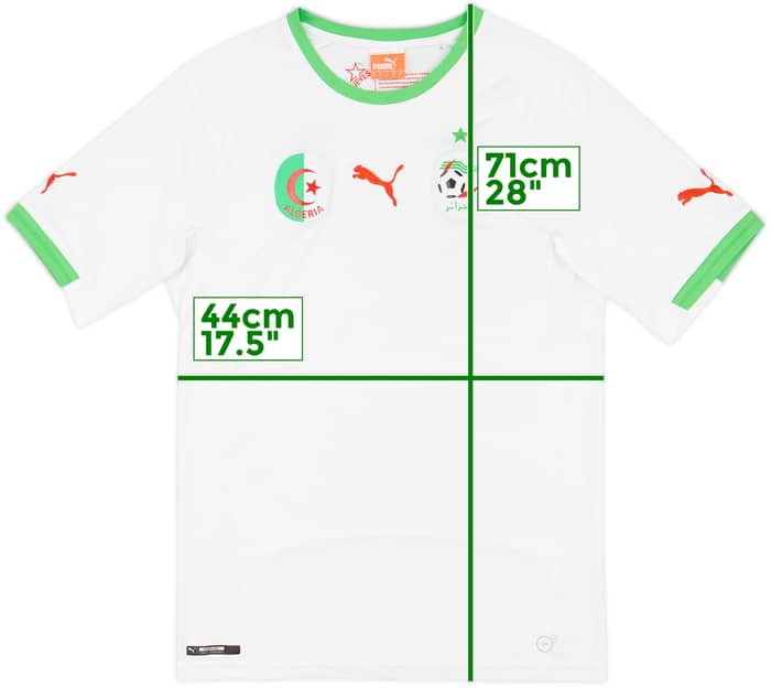 2014-15 Algeria Home Shirt - 7/10 - (S)