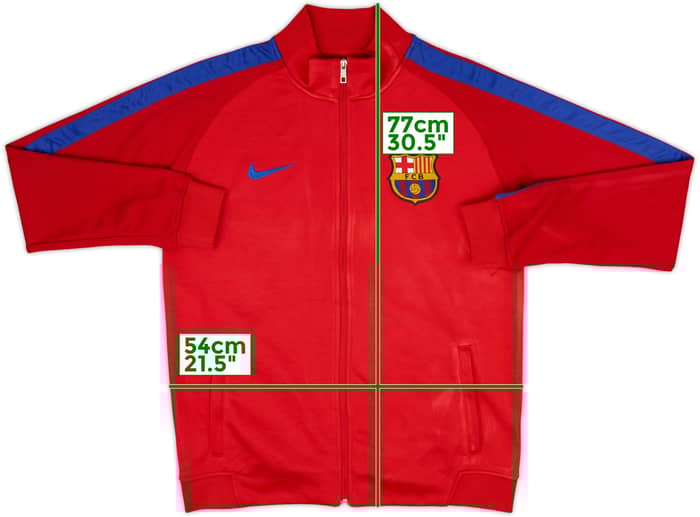 2015-16 Barcelona Nike Track Jacket - 8/10 - (L)