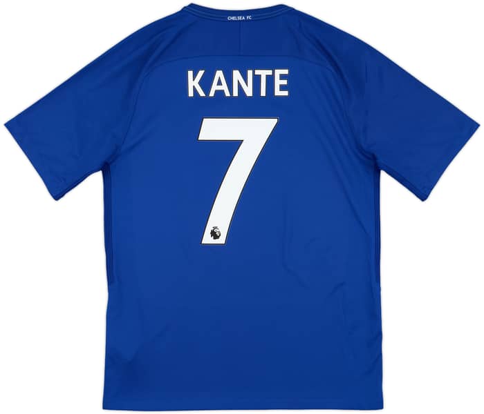 2017-18 Chelsea Home Shirt Kante #7 - 10/10 - (M)