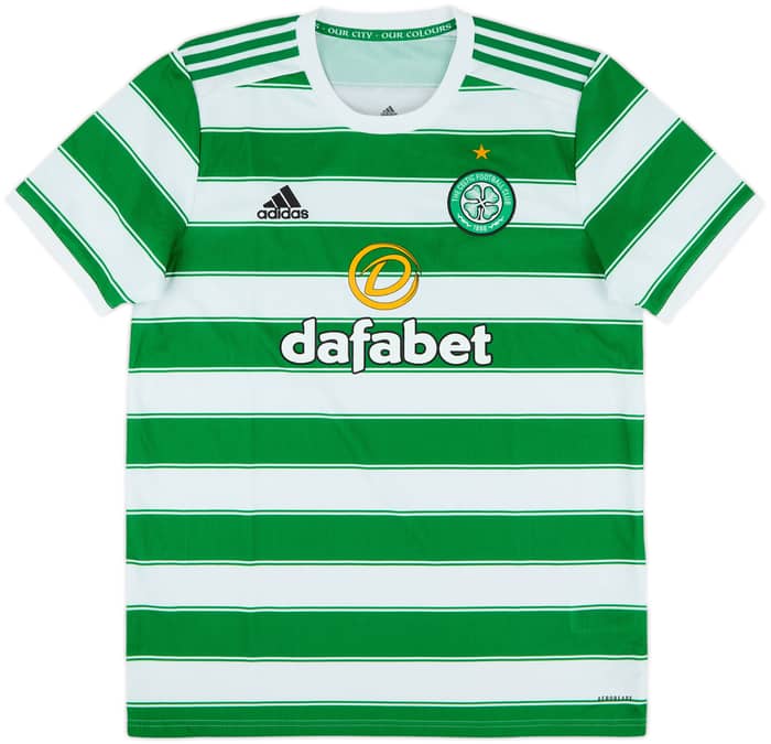2021-22 Celtic Home Shirt - 10/10 - (L)