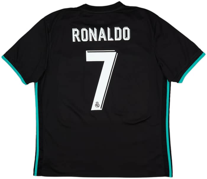 2017-18 Real Madrid Away Shirt Ronaldo #7 - 9/10 - (XL)