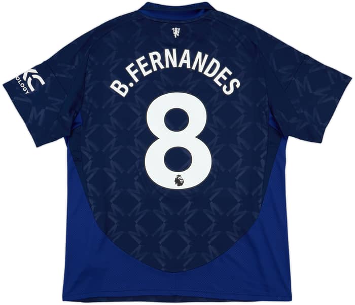 2024-25 Manchester United Away Shirt B.Fernandes #8 - 10/10 - (XL)