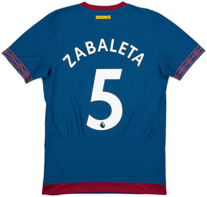 2018-19 West Ham Away Shirt Zabaleta #5 - 9/10 - (S)