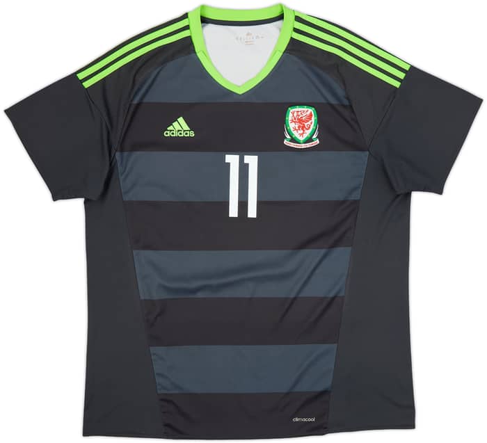 2016-17 Wales Away Shirt Bale #11 - 8/10 - (XL)