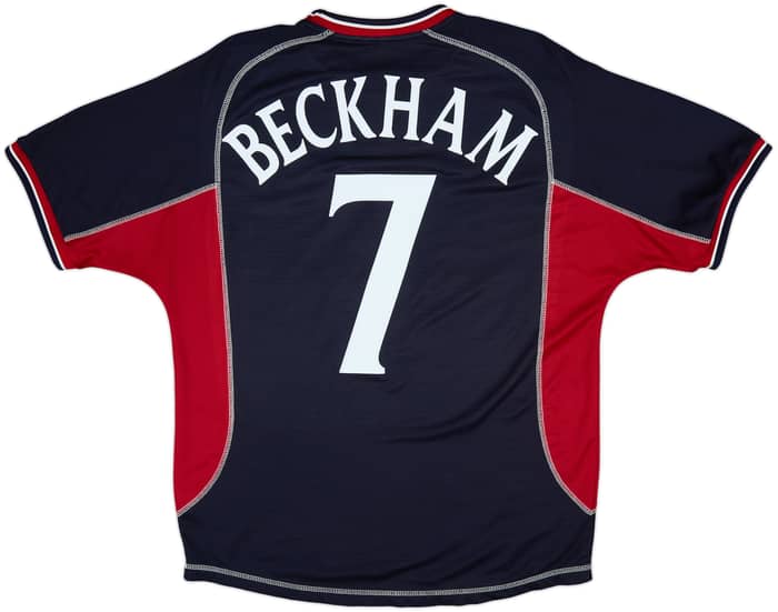 2000-01 Manchester United Third Shirt Beckham #7 - 8/10 - (L)