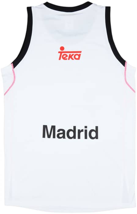 2014-15 Real Madrid Baloncesto adidas Home Jersey - 8/10 - (XXL)
