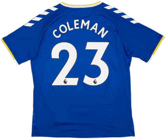 2021-22 Everton Home Shirt Coleman #23 - 8/10 - (L)