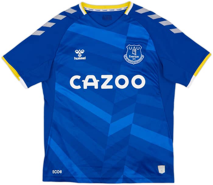 2021-22 Everton Home Shirt Coleman #23 - 8/10 - (L)