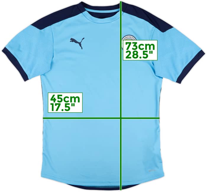 2019-20 Manchester City Puma Training Shirt - 8/10 - (M)