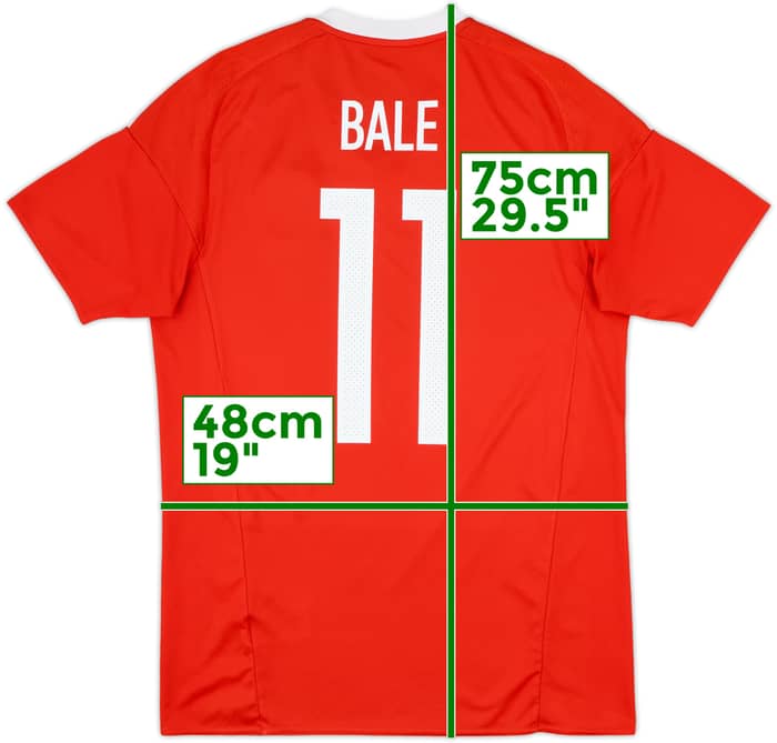 2016-17 Wales Home Shirt Bale #11 - 8/10 - (M)