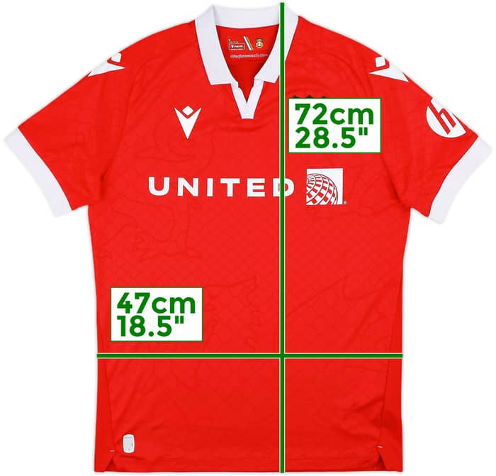 2024-25 Wrexham Home Shirt - 10/10 - (S)
