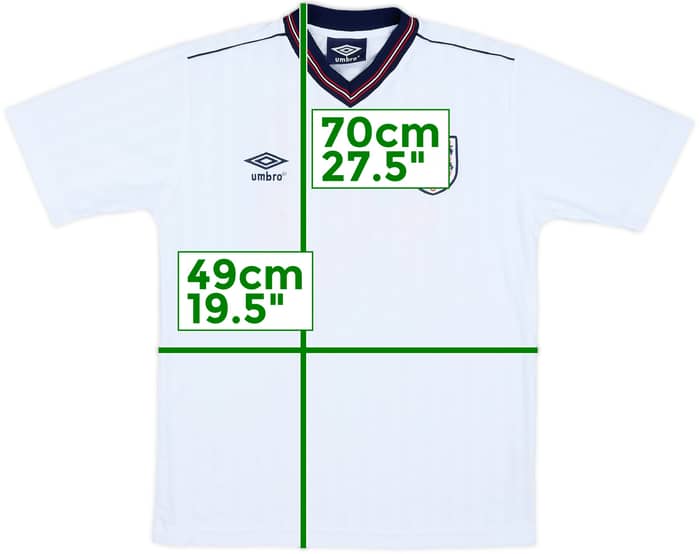 2000s England '1986' Umbro Retro Home Shirt #10 - 8/10 - (S)