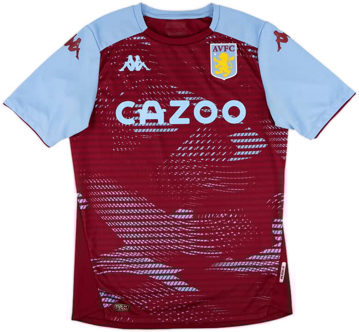 2021-22 Aston Villa Kappa Training Shirt - 8/10 - (L)