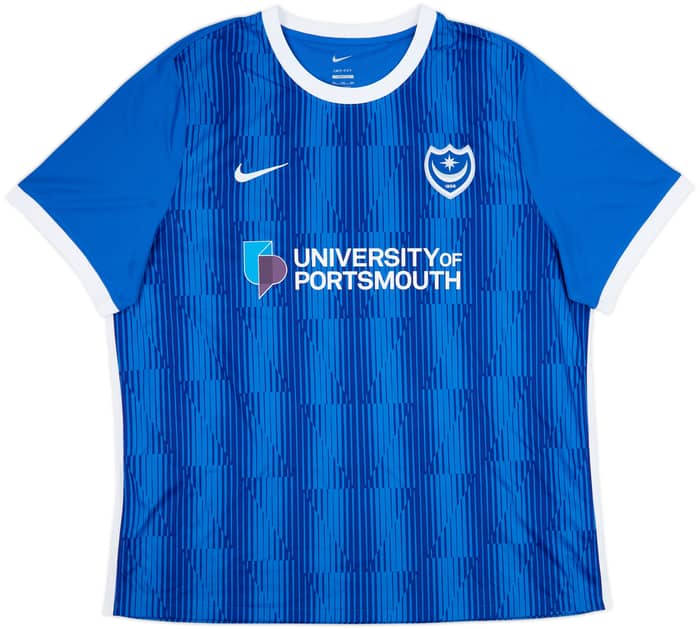 2023-24 Portsmouth Home Shirt - 10/10 - (XXL)