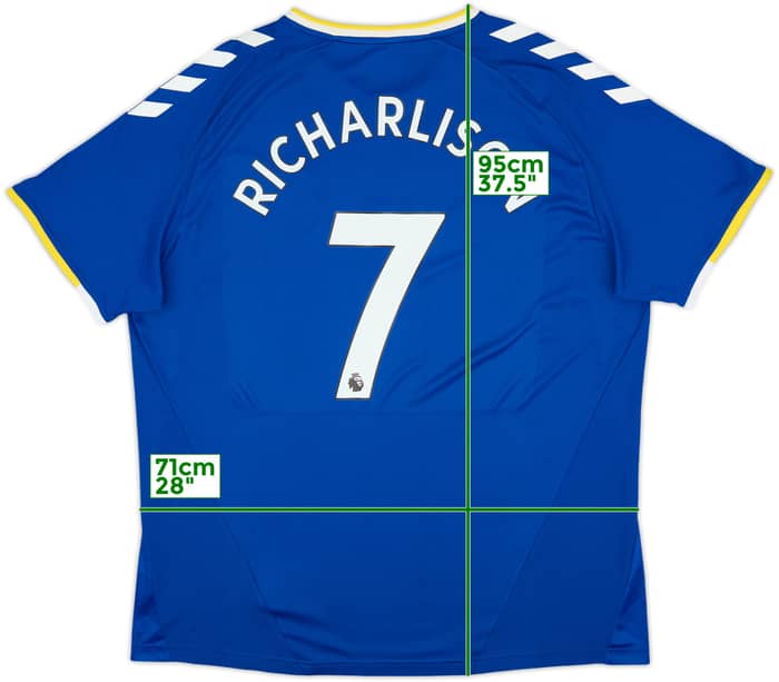2021-22 Everton Home Shirt Richarlison #7 - 9/10 - (3XL)