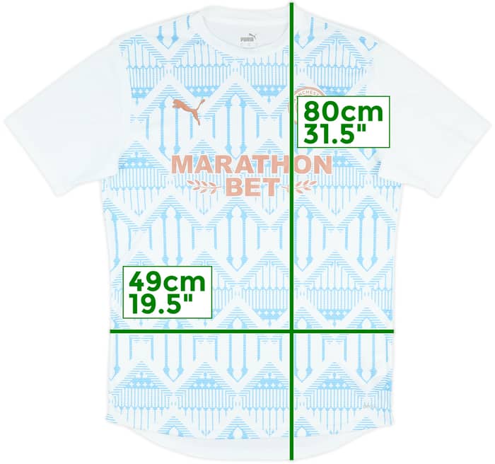 2019-20 Manchester City Puma Training Shirt - 6/10 - (L)