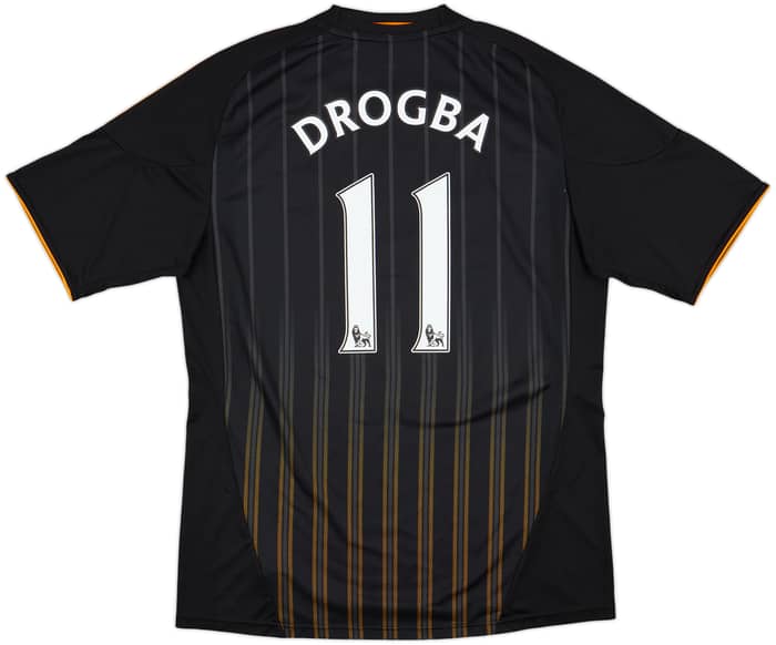 2010-11 Chelsea Away Shirt Drogba #11 - 8/10 - (L)