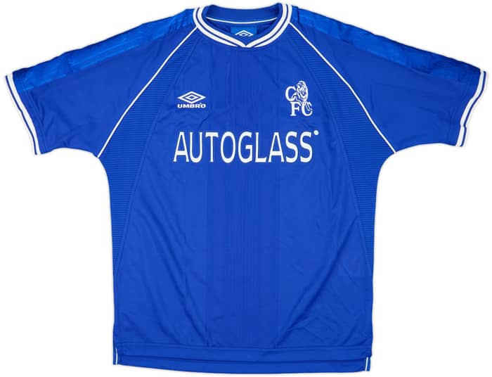 1999-01 Chelsea Home Shirt Zola #25 - 10/10 - (M)