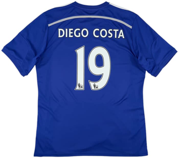 2014-15 Chelsea Home Shirt Diego Costa #19 - 9/10 - (XL)