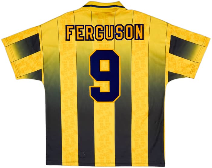 1996-98 Everton Away Shirt Ferguson #9 - 8/10 - (XL)