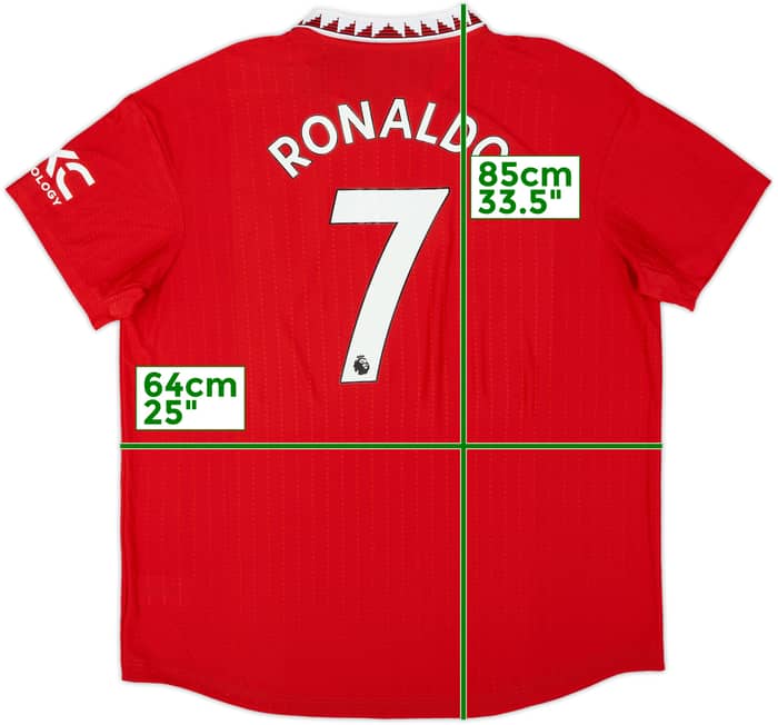 2022-23 Manchester United Authentic Home Shirt Ronaldo #7 (XXL)