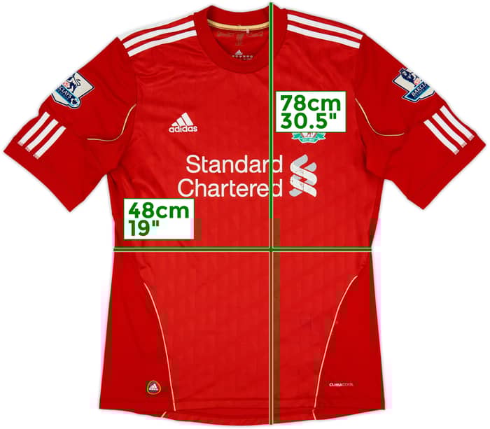 2010-12 Liverpool Home Shirt - 5/10 - (M)