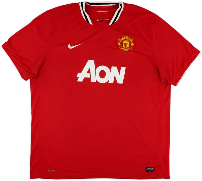 2011-12 Manchester United Home Shirt Rooney #10 - 8/10 - (3XL)
