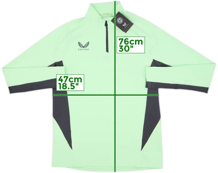 2023-24 Ireland Castore 1/4 Zip Drill Top (S)
