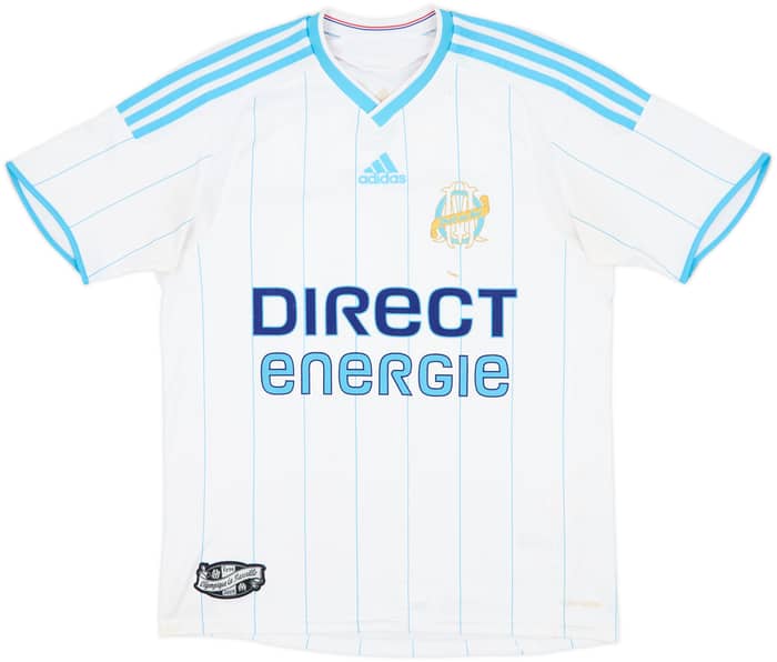 2009-10 Olympique Marseille Home Shirt Ben Arfa #10 - 7/10 - (XL.Boys)