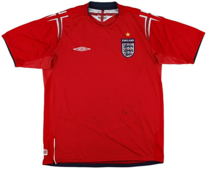 2004-06 England Away Shirt - 5/10 - (M)