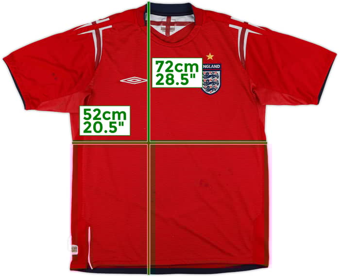 2004-06 England Away Shirt - 5/10 - (M)