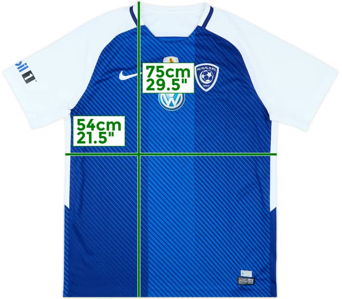 2017-18 Al Hilal Home Shirt - 10/10 - (L)
