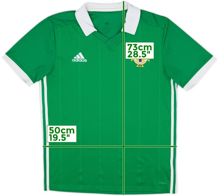 2018-19 Northern Ireland Home Shirt - 6/10 - (M)