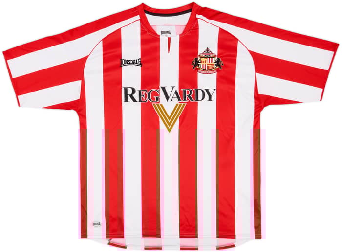 2005-07 Sunderland Home Shirt Delap #4 - 4/10 - (L)