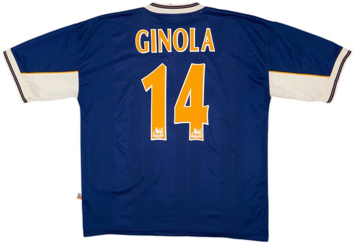 1997-98 Tottenham Away Shirt Ginola #14 - 8/10 - (XL)