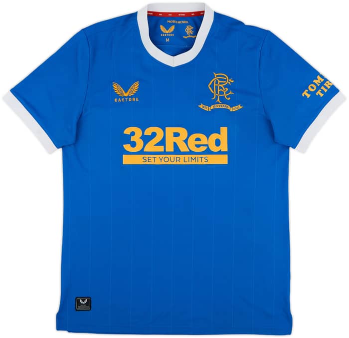 2021-22 Rangers Home Shirt - 7/10 - (M)